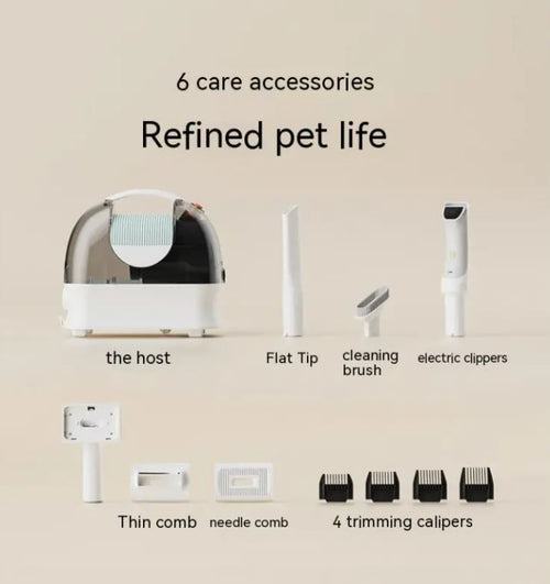 5-in-1 Pet Grooming Vacuum System
