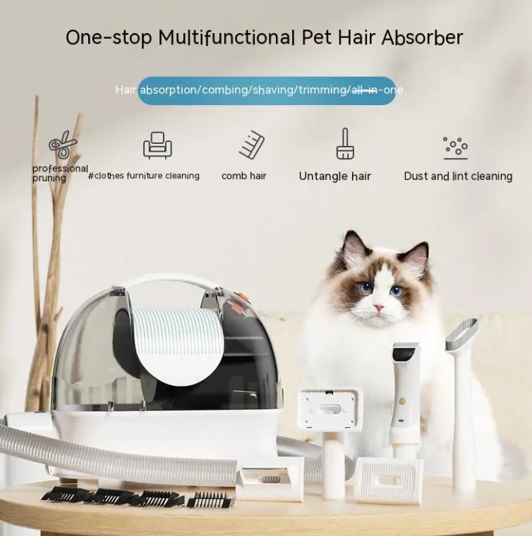 5-in-1 Pet Grooming Vacuum System