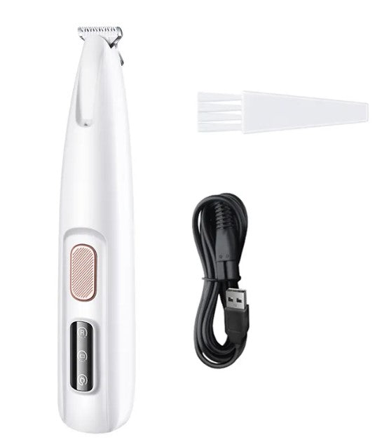 Rechargeable Pet Paw Trimmer with LED Light
